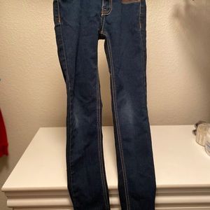 Girls blue jeans